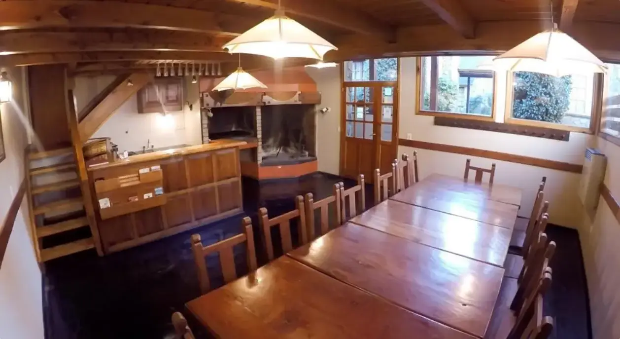 Cabañas Woodland comedor