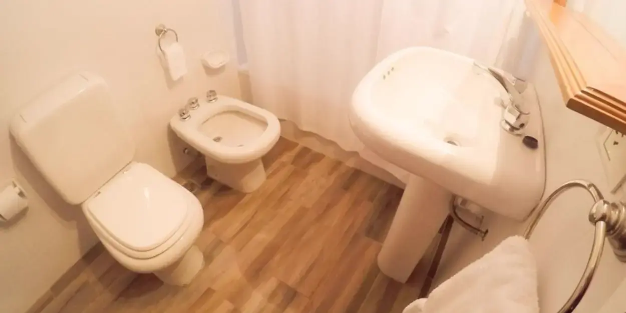 Cabañas Woodland baño