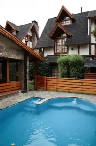 Cabañas Woodland pileta