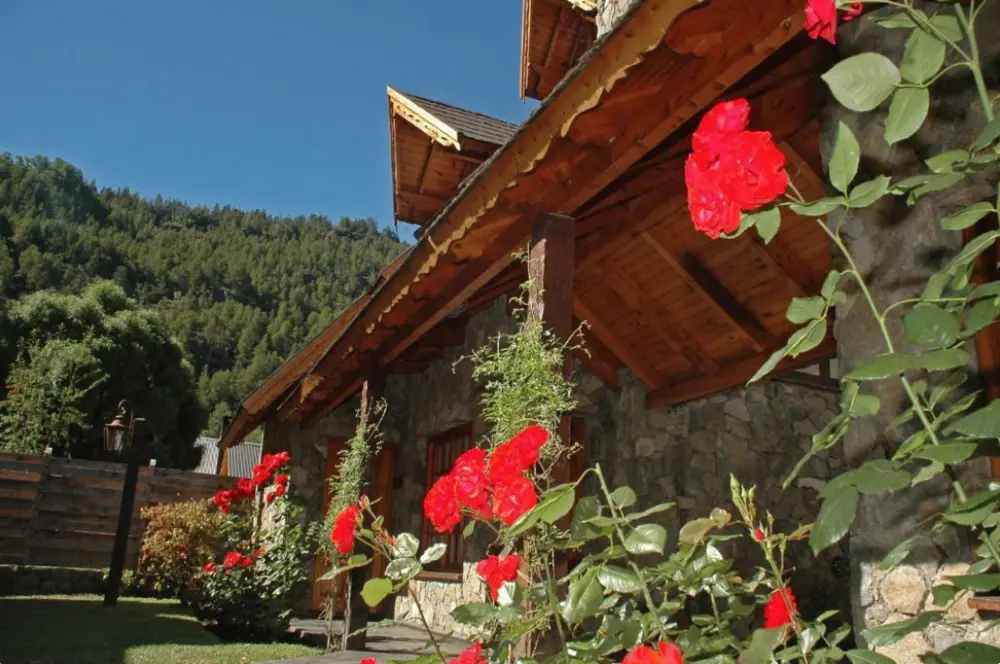 Cabañas Woodland patio