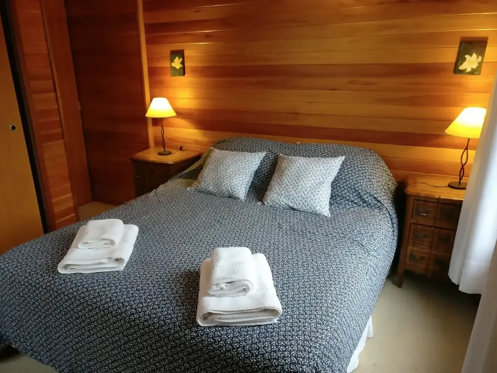 Cabaña Cuatro Estaciones dormitorio