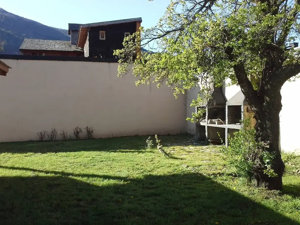 Cabaña Cuatro Estaciones patio