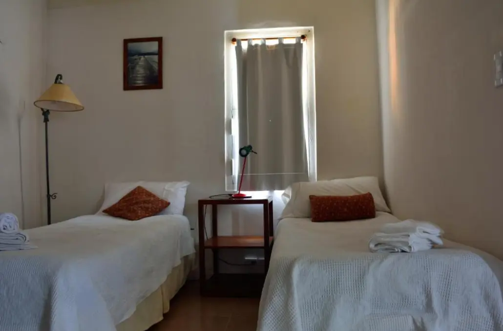 Cabañas Las Retamas dormitorio 2 camas