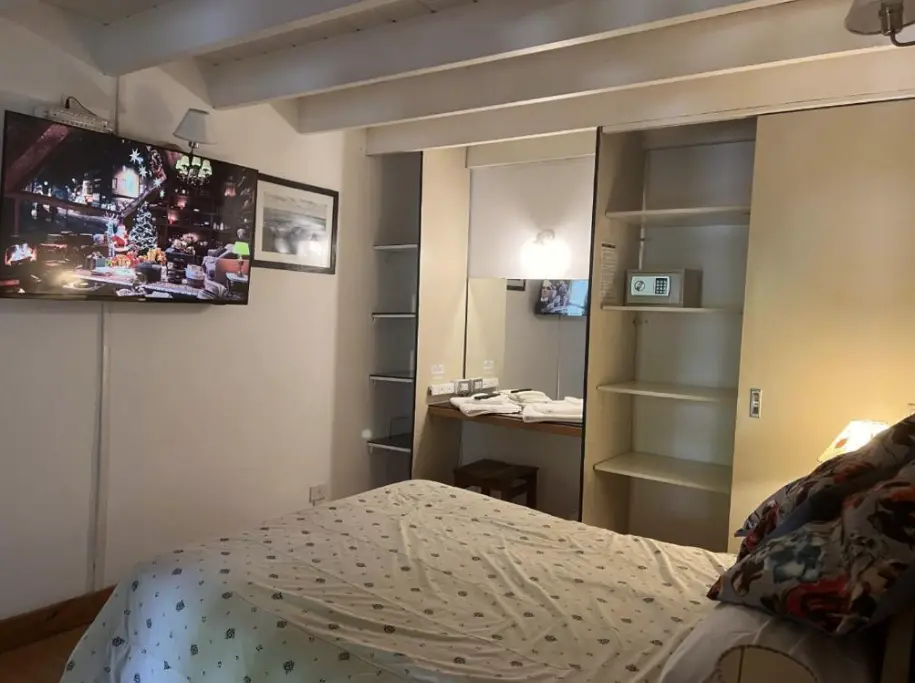 Cabañas Las Retamas dormitorio cama doble