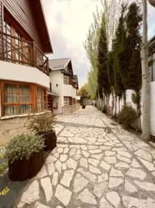 Cabañas Las Retamas por fuera