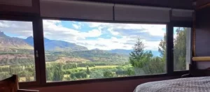 Casa Terrazas de Ruca Hue dormitorio cama doble