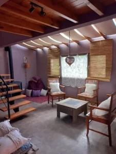 Casa Terrazas de Ruca Hue sala de estar