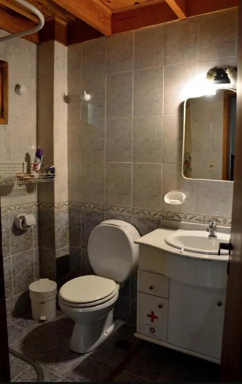 Cabañas Las Retamas baño