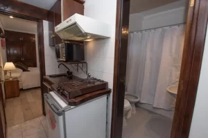 Aparthotel La Fontaine cocina