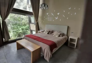 Aparthotel Rosas Blancas cama monoambiente