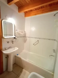 Aparthotel del Pellin cabaña superior baño