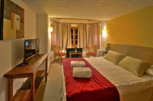 B&B La Raclette dormitorio cama doble