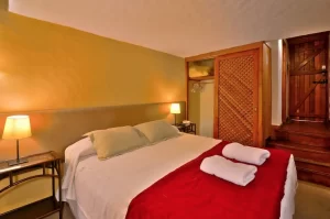 B&B La Raclette dormitorio cama doble