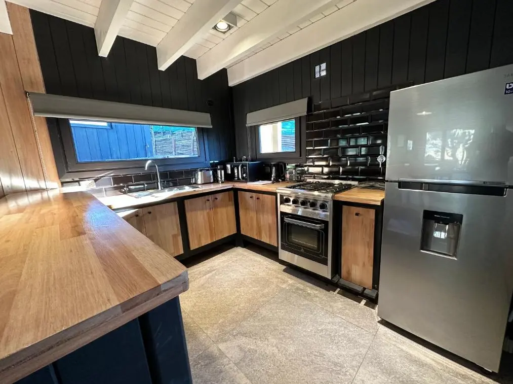 Cabañas Campo Base cocina