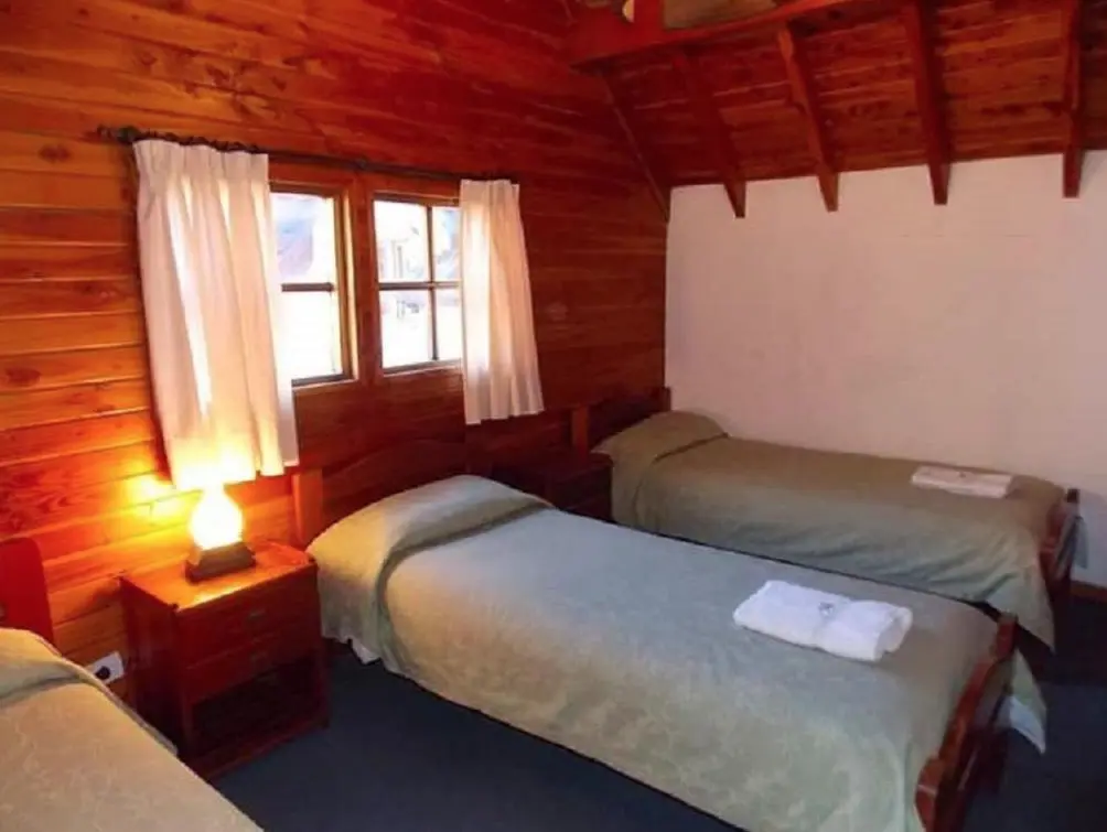 Cabañas Luz de Luna dormitorio camas individuales