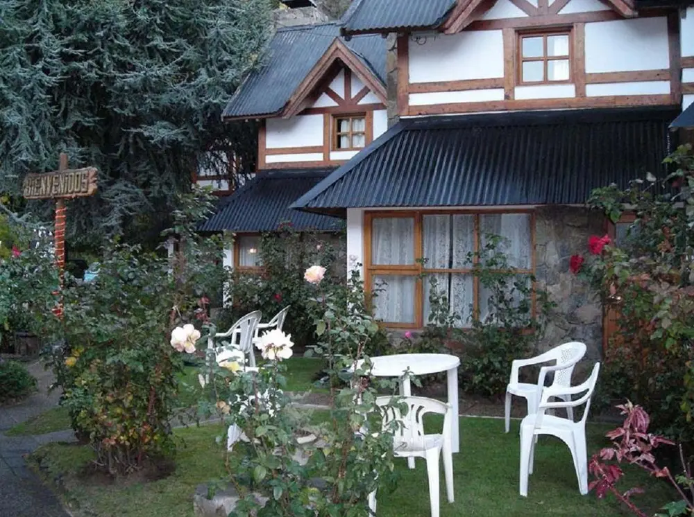 Cabañas Luz de Luna mesa afuera