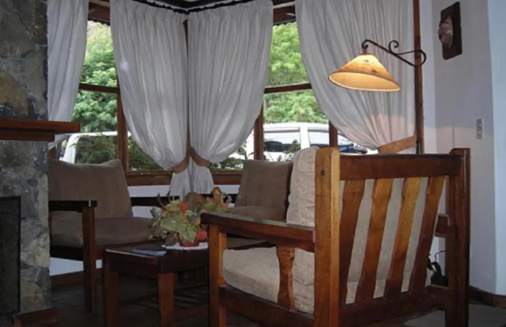 Cabañas Luz de Luna sala de estar