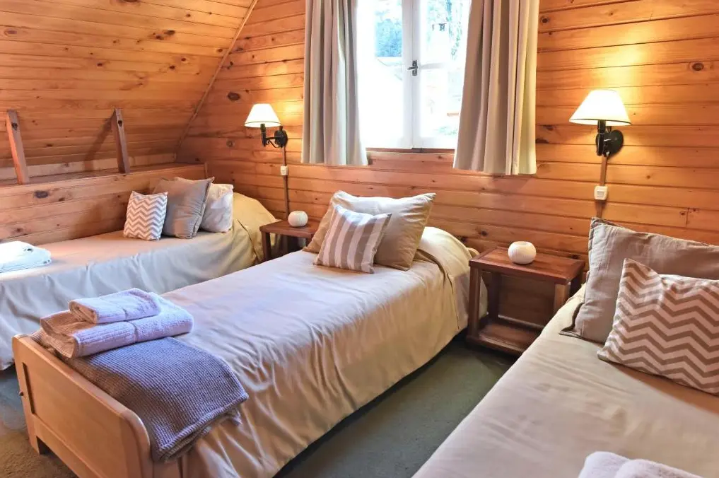 Cabañas Nonthué camas individuales