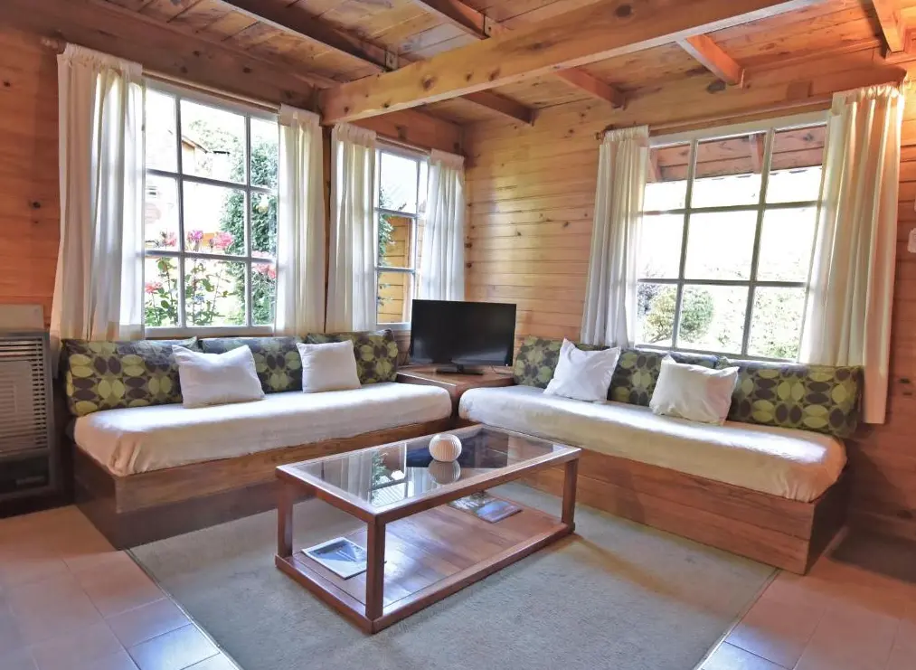 Cabañas Nonthué sala de estar