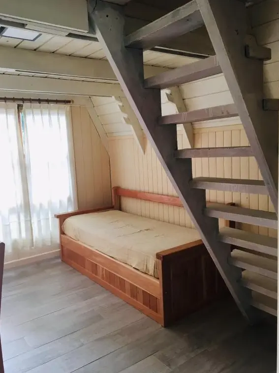 Cabañas del Chapelco escalera