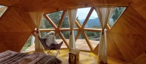 Glamping El Cipresal dormitorio