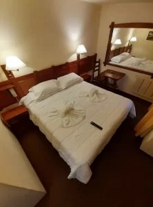 Hotel del Viejo Esquiador cama doble
