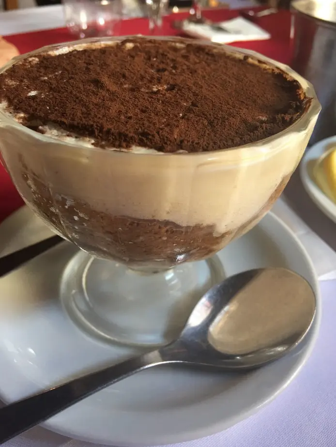 Restaurante Nonna Bertina tiramisu