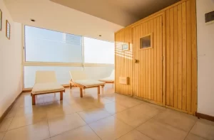Aparthotel Bristol sauna por fuera