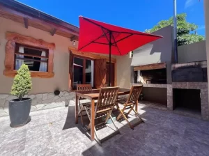 Cabañas Mechi mesa y asador