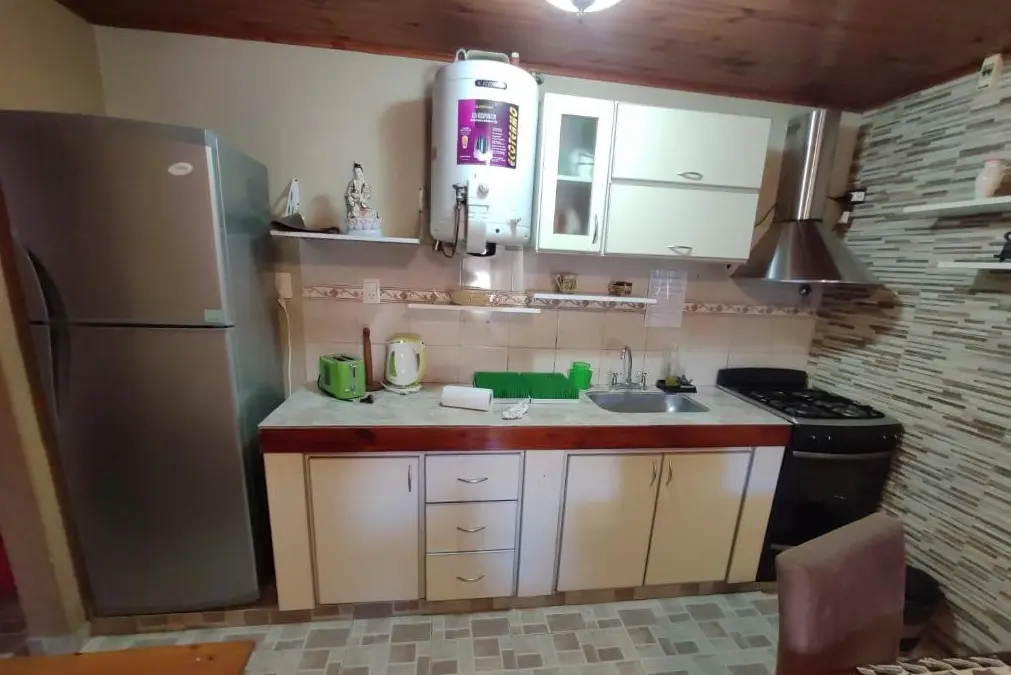 Cabañas Mechi cocina de la cabaña