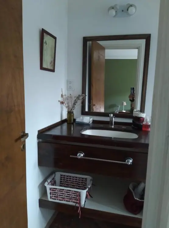 Cabañas Villapaz espejo del baño