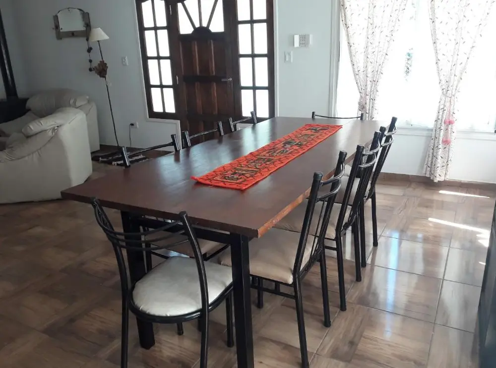 Cabañas Villapaz mesa de comedor