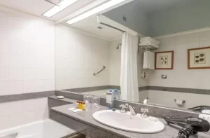 Hotel Sheraton Mar del Plata baño de la habitacion