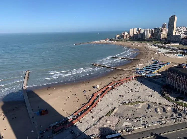 Playa Bristol desde edificio