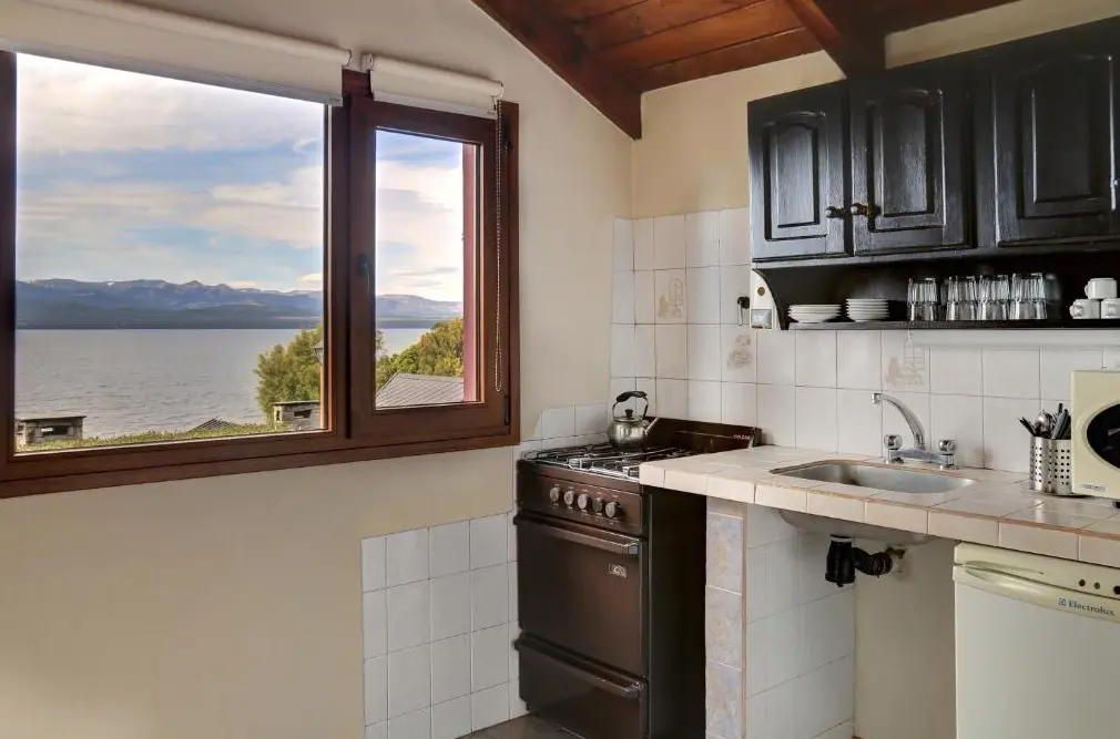 Cabañas La Caleta cocina