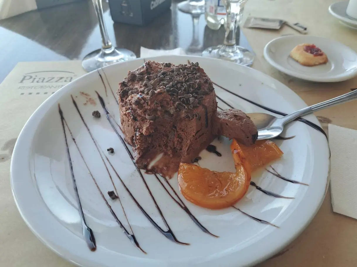 Restaurante Piazza Ristorante helado de chocolate