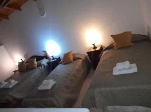 Aparthotel Libertador cama doble y camas individuales