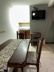 Aparthotel Libertador cocina comedor