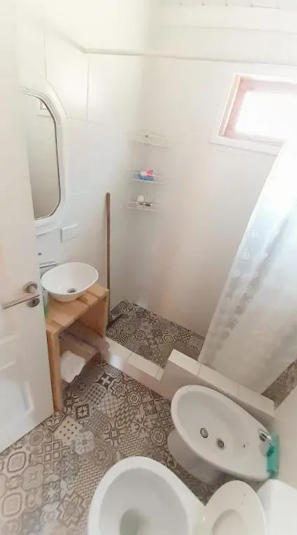 Cabaña Meely baño completo