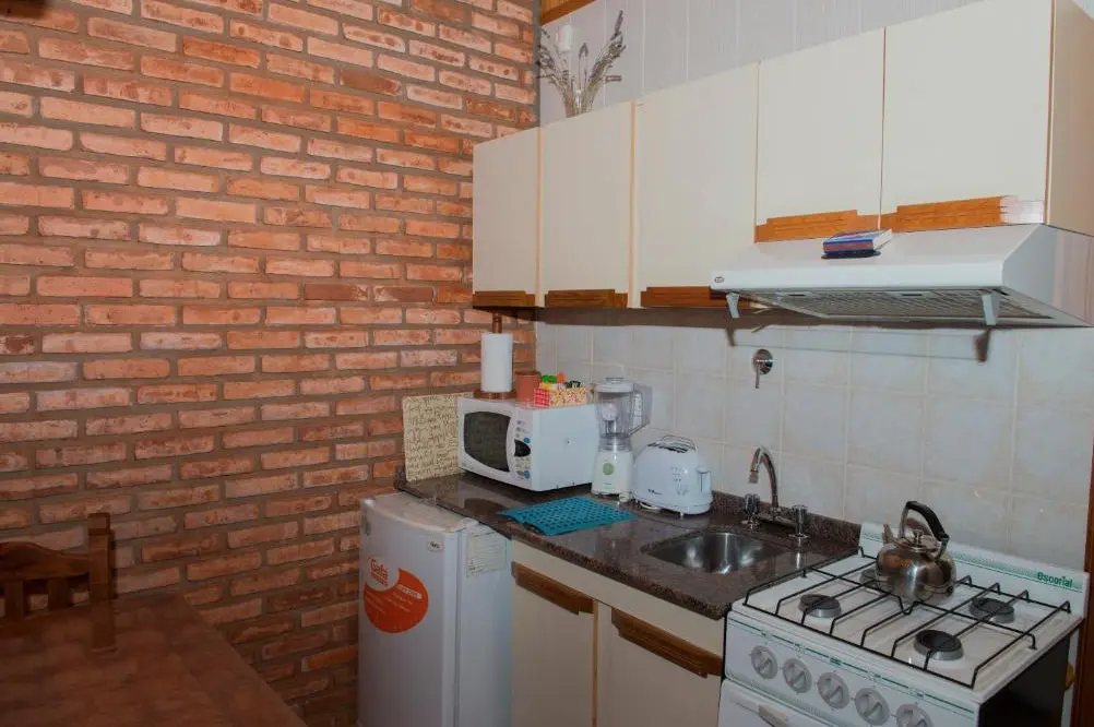 Cabañas Del Nené cocina completa