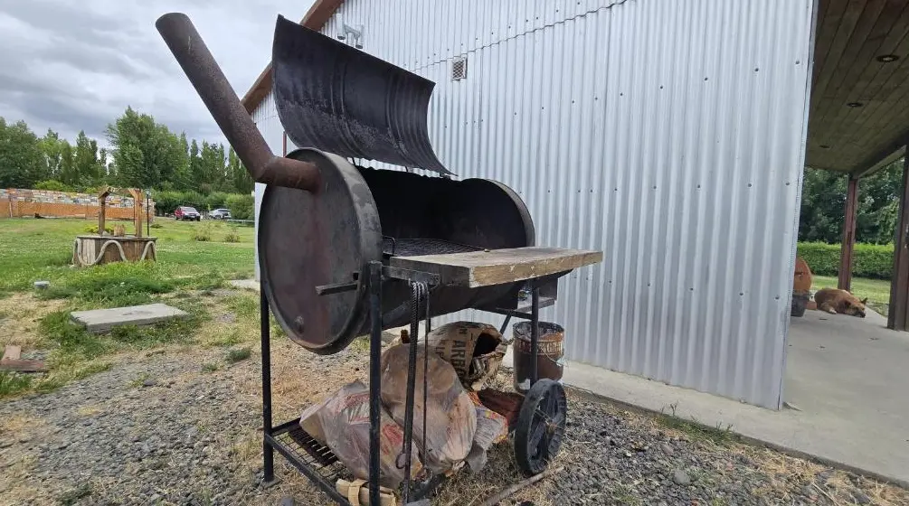 Cabañas El Amanecer asador