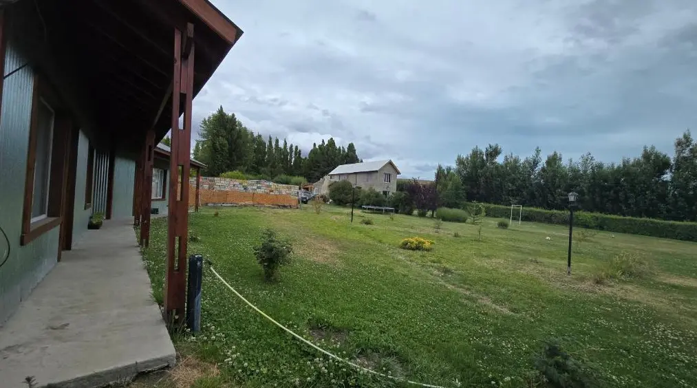 Cabañas El Amanecer jardín