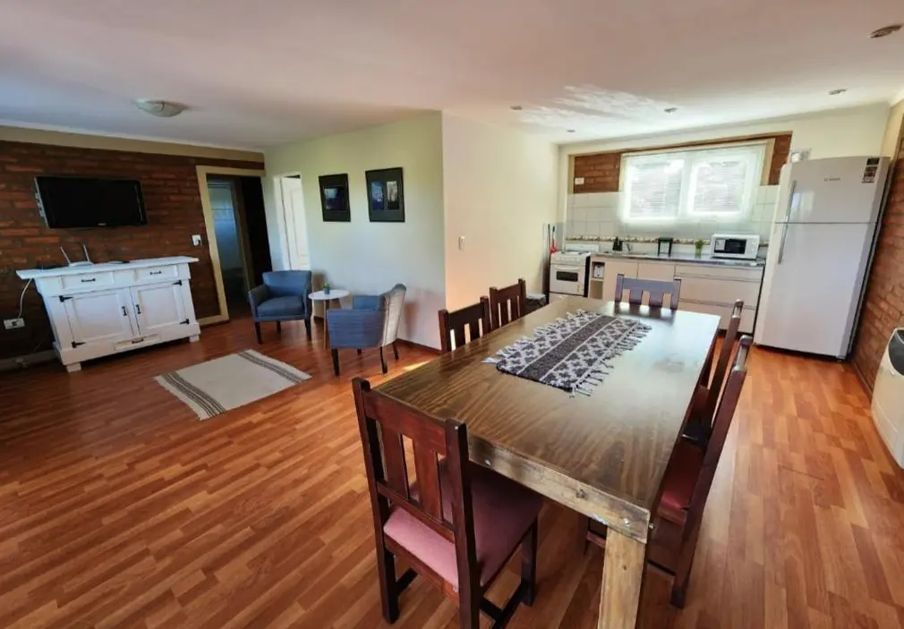 Cabañas La Chacra cocina comedor