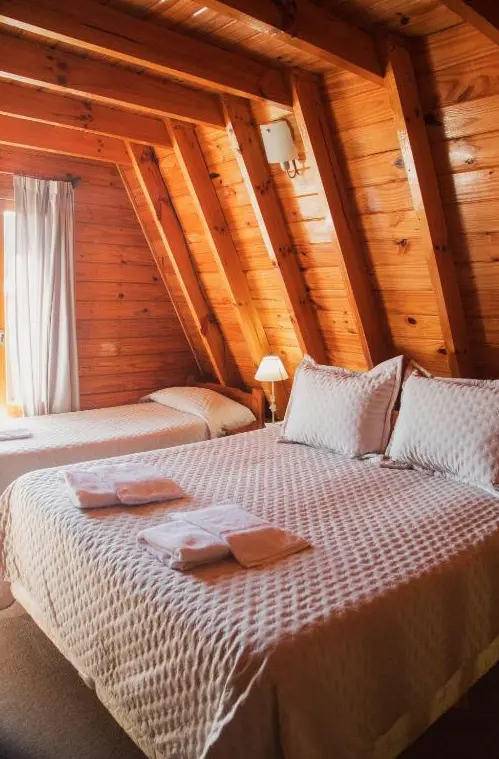 Cabañas Nevis cama doble y cama individual