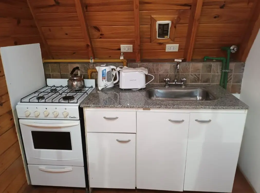 Cabañas Nevis cocina completa