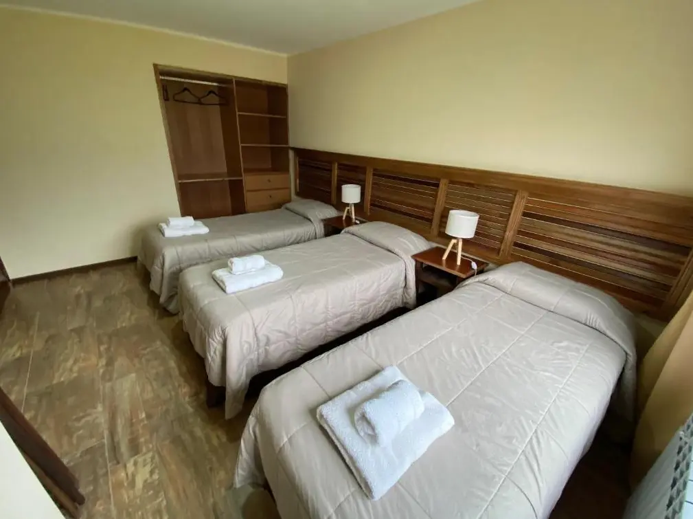 Cabañas Patagonia Austral Suites tres camas individuales