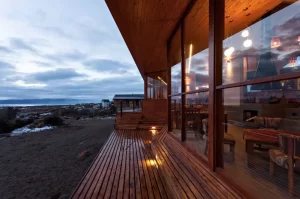 Hostel América del Sur deck