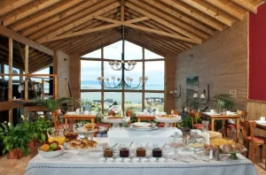 Hostería Blanca Patagonia desayuno