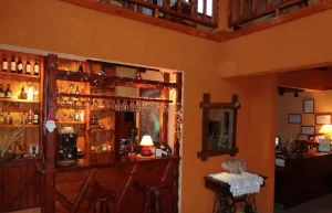 Hostería Rukahué barra de tragos
