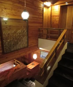 Hostería Santa Rita escaleras